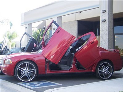 Vertical Doors Front & Rear Vertical Lambo Scissor Door Discount Combo for 2005-2010 Dodge Charger