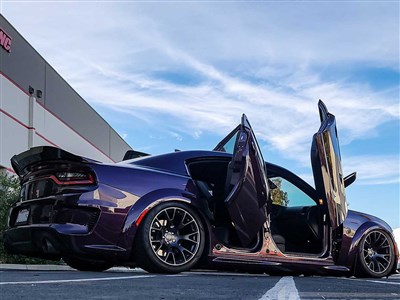 Vertical Doors Front & Rear Vertical Lambo Scissor Door Discount Combo for 2011-2023 Dodge Charger