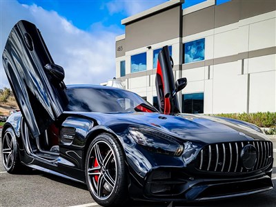 Vertical Doors VDCMERAMGGT15 Lambo Vertical Door Kit for 2015-2022 Mercedes AMG GT Coupe