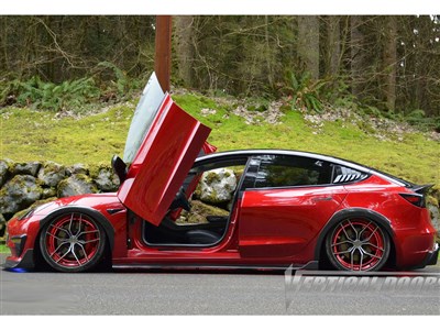 Vertical Doors VDCTES317 Lambo Vertical Door Kit for 2017-2022 Tesla Model 3