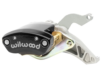 Wilwood 120-17476-BK MC4 Mechanical Parking Brake Caliper Right-Hand, Black-2.00 Mt w/Left-Hand Leve