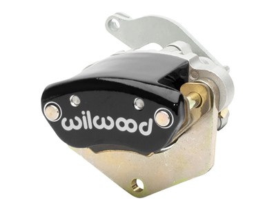 Wilwood 120-17477-BK MC4 Mechanical Parking Brake Caliper LH, Black w/LH Lever, 1.19" Piston