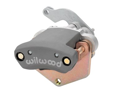 Wilwood 120-17477 MC4 Mechanical Parking Brake Caliper LH Gray Anodized w/LH Lever, 1.19" Piston