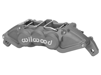 Wilwood 120-17546 UTV4-C Front Caliper, Gray Ano 1.25/1.25" Pistons, 0.25 Disc,