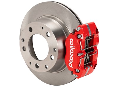 Wilwood 140-16682-R NDPR 11.42" Rear Big Brake Kit With Lines, Red, 1984-1989 Porsche 911