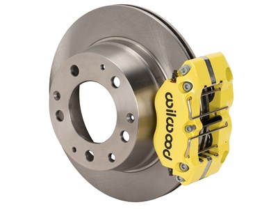 Wilwood 140-16682-Y NDPR 11.42" Rear Big Brake Kit With Lines, Yellow, 1984-1989 Porsche 911