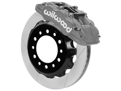 Wilwood 140-16785 AERO6-DM Front 13" AV Brake Kit, Gray, Slotted for 2019-Up Toyota HiLux