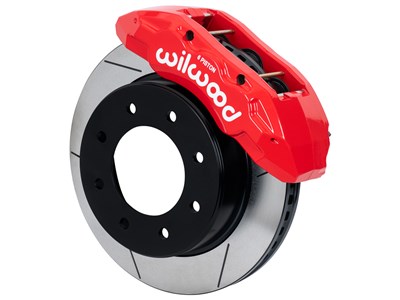 Wilwood 140-17468-R TX6-DM Front 15" Big Brake Kit Red Slotted for 2020-Up GM 2500/3500 Truck