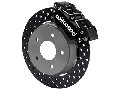 Wilwood 140-17568-D Front Big Brake Kit, Black, Drilled, 2022-up Polaris RZR Turbo & Pro R 5-Lug