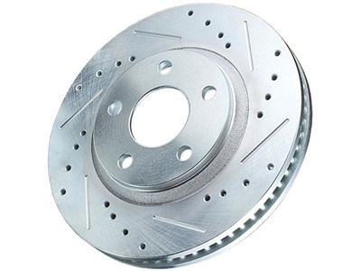 Wilwood 162-17435-BKL Brake Rotor, 62016, Rear, 10.50x1.04, 5x4.75, SRP, Left-Hand, 1982-1988 Camaro