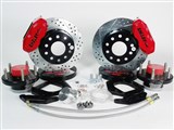 Baer 4261393R 11" SS4+ Shelby Edition Brake Kit Front Red, 1970-1974 Ford / Baer 4261393R Front Disc Brake Conversion