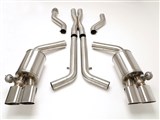 BBE FCOR-0006 Fusion ZR-1 Cat Back 3" 4-1/2" Quad Rolled Oval Tips for 1990-1991 Corvette C4 ZR1 / BBE FCOR-0006 Corvette C4 ZR1 Cat-Back Exhaust