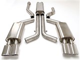 BBE FCOR-0060 3" Cat-Back Exhaust 4-1/2" Quad Rolled Oval Tips for 1996 Chevrolet Corvette C4 / BBE FCOR-0060 Corvette C4 Cat-Back Exhaust