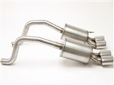 BBE FDOM-0463 Fusion Exhaust with Control Kit (non-NPP) 4" Quad Oval Tips for 2005-13 Cadillac XLR-V / BBE FDOM-0463 Cadillac XLR-V Exhaust System