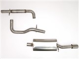 BBE FPIM-0212 2.5" Cat-Back Exhaust 3-1/2" Single Round Tip for 2003-2005 VW MK4 Jetta GLI / BBE FPIM-0212 VW MK4 Jetta GLI Cat-Back Exhaust