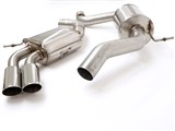 BBE FPIM-0234 Stealth Cat-Back Exhaust 3" Single Side Twin Round Tips for 2006-2010 VW MK5 GTI / BBE FPIM-0234 VW MK5 GTI Cat-Back Exhaust