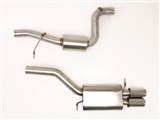 BBE FPIM-0284 Cat-Back Exhaust 4" Twin Round Double-Wall Tips for 2004-2006 VW R32 / BBE FPIM-0284 VW R32 Cat-Back Exhaust