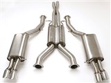 BBE FPIM-0541 Cat-Back Exhaust 3-1/2" Quad Round Double-Wall Tips for 2006-2008 Audi S4 Quattro B7 / BBE FPIM-0541 Audi S4 Quattro B7 Cat-Back Exhaust