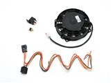 BBE FPOR-9600 Fan w/Thermostat & Switch Kit Fits BBE Fender cooler only for 1965-2016 Porsche 911 / BBE FPOR-9600 Porsche 911 Fan With Thermostat