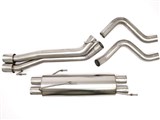 BBE FTRU-0440 Cat-Back Exhaust 4" Twin Round Double-Wall Tips for 2004-2005 Ram SRT-10 / BBE FTRU-0440 Ram SRT-10 Cat-Back Exhaust