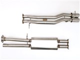 BBE FTRU-0541 True Dual Cat-Back Exhaust 4" Single Side Twin Round Tips for 2003-2006 Hummer H2 / BBE FTRU-0541 Hummer H2 Cat-Back Exhaust