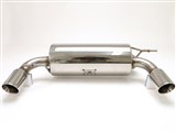 BBE FTRU-0552 Cat-Back Exhaust 3-1/2" Twin Round Double-Wall Tips for 2008-2009 Hummer H3 Alpha / BBE FTRU-0552 Hummer H3 Alpha Cat-Back Exhaust