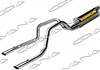 Gibson 5532 Split Rear Exit Aluminized Catback Exhaust for 2000-2003 S10/Sonoma 4.3L / Gibson  5532 Chevrolet/GMC Catback Exhaust