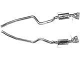 Kooks 11434200 3" Cat-Back Exhaust with Polished Tips for 2013-2014 Mustang Shelby GT500 / Kooks 11434200 2013-2014 Shelby GT500 Exhaust