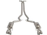 Kooks 11515150 3" Connection-Back Exhaust with X-Pipe & Polished Tips for 2018-2023 Mustang 5.0 / Kooks 11515150 2015-2017 Mustang Exhaust & X-Pipe