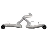 Kooks 44115210 3-1/2" x 3" Muffler-Delete Cat-Back Exhaust with Black Tips for 2020-2024 Supra GR / Kooks 44115210 Exhaust 2020-2024 GR Supra