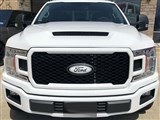 RK Sport 19016100 Fiberglass Ram Air Hood V2 fits 2015-2020 Ford F-150 / RK Sport 19016100 15-Up F-150 FG Ram Air Hood V2