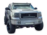 RK Sport 35011000 Ram-Air Hood fits 2007-2013 GMC Sierra 1500 / RK Sport 35011000 1500 Ram-Air Hood