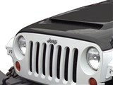 RK Sport 48011020 Ram Air Hood with Carbon Fiber Top fits 2007-2012 Jeep Wrangler / RK Sport 48011020 Ram Air Hood -CF Top