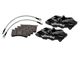 Wilwood 140-17665-BK SLC56 Front Caliper Kit with Lines, Black, 1997-2004 Corvette C5 / Wilwood 140-17665-BK SLC56 Front Caliper Kit