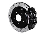 Wilwood 140-17670-D DPC56 Rear Caliper & Rotor Kit with Lines, Black, 1997-2004 Corvette C5 / Wilwood 140-17670-D DPC56 Rear Caliper & RotorKit